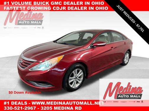 Venetian Red Metallic 2014 Hyundai SONATA GLS