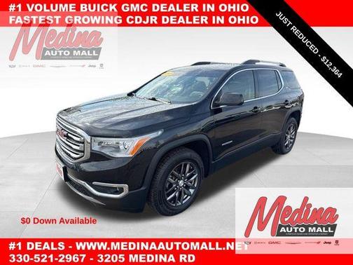 Ebony Twilight Metallic 2017 GMC Acadia SLT-1