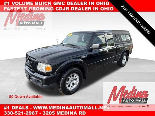 Black 2011 Ford Ranger Sport