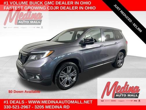 Modern Steel Metallic 2021 Honda Passport EX-L