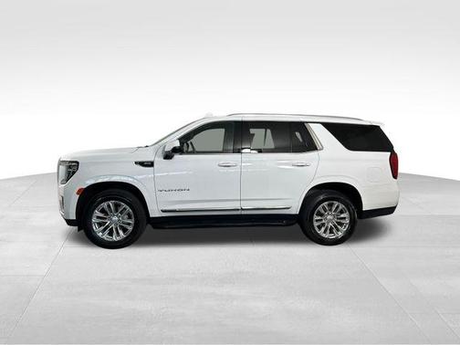 Summit White 2021 GMC Yukon SLT