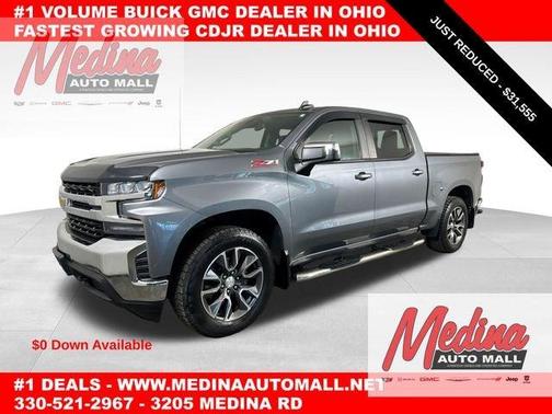 Satin Steel Metallic 2020 Chevrolet Silverado 1500 LT