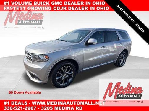 Billet Clearcoat Metallic 2017 Dodge Durango GT