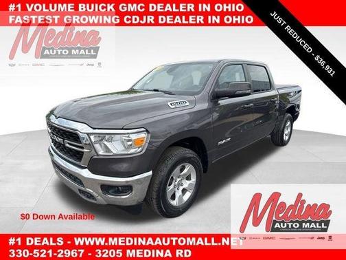 Granite Crystal Clearcoat Metallic 2023 RAM 1500 Big Horn