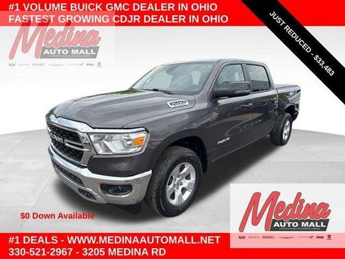 Granite Crystal Clearcoat Metallic 2023 RAM 1500 Big Horn