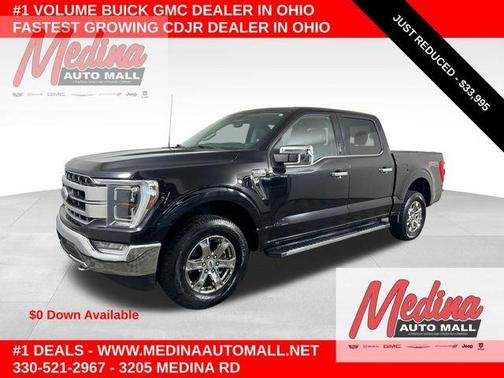 Agate Black Metallic 2021 Ford F-150 XLT