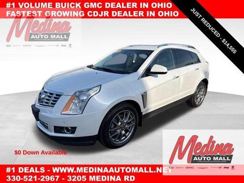 Platinum Ice Tri-Coat 2015 Cadillac SRX Premium Collection