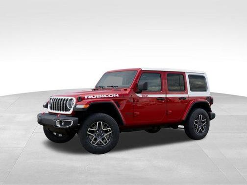 Firecracker Red Clearcoat 2026 Jeep Wrangler Sahara