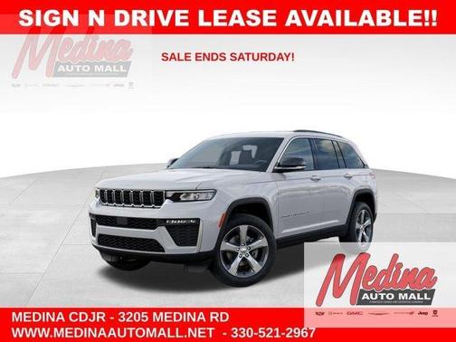 Bright White Clearcoat 2026 Jeep Grand Cherokee Limited