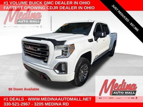 Summit White 2020 GMC Sierra 1500 AT4