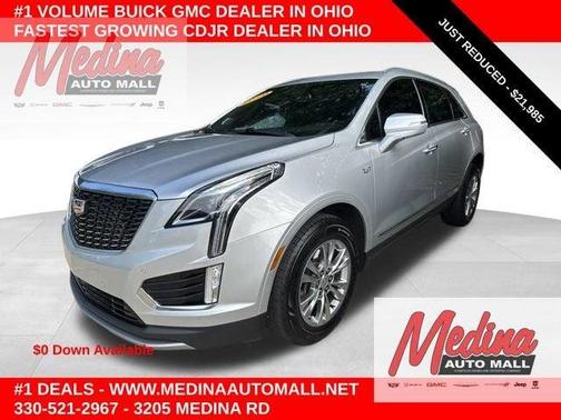 Radiant Silver Metallic 2020 Cadillac XT5 Premium Luxury