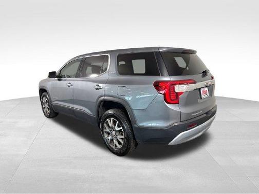 Satin Steel Metallic 2021 GMC Acadia SLE