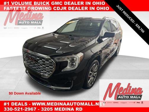 Ebony Twilight Metallic 2022 GMC Terrain Denali