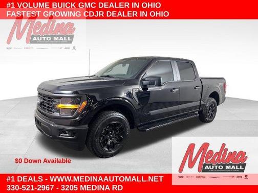 Agate Black Metallic 2024 Ford F-150 STX