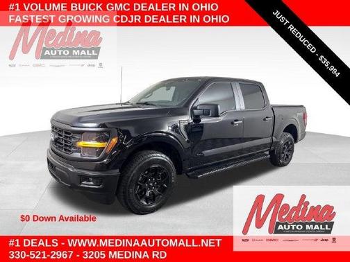 Agate Black Metallic 2024 Ford F-150 STX
