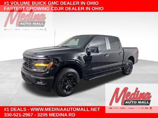 Agate Black Metallic 2024 Ford F-150 STX