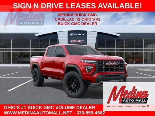 Volcanic Red 2026 GMC Canyon AT4