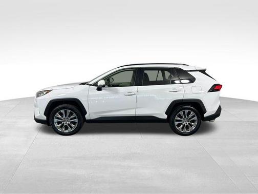 Super White 2019 Toyota RAV4 XLE Premium