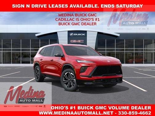 Cherry Red Tintcoat 2026 Buick Enclave Sport Touring