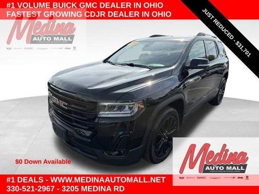 Ebony Twilight Metallic 2023 GMC Acadia SLT