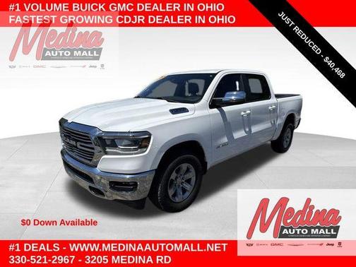 Bright White Clearcoat 2023 RAM 1500 Laramie