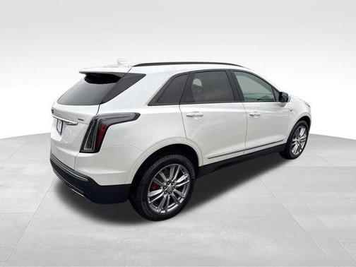 Crystal White Tri-Coat 2023 Cadillac XT5 Sport