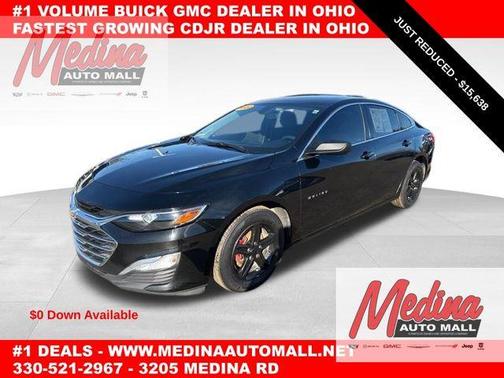 Mosaic Black Metallic 2022 Chevrolet Malibu 1LS