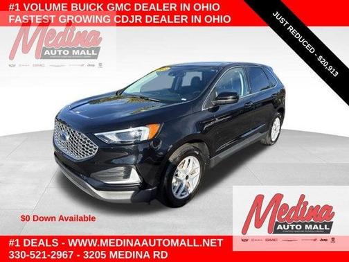 Oxford White 2024 Ford Edge SEL