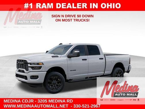 Bright White Clearcoat 2026 RAM 2500 Big Horn