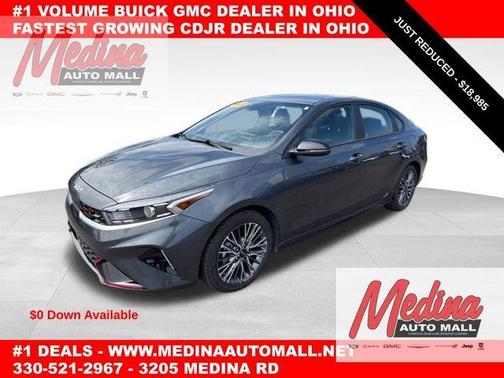 Gravity Gray 2022 Kia Forte GT-Line