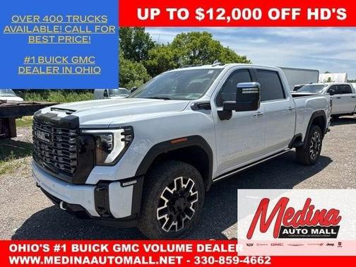 Glacier White 2026 GMC Sierra 2500 Denali Ultimate