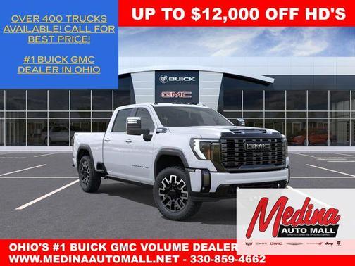 Glacier White 2026 GMC Sierra 2500 Denali Ultimate