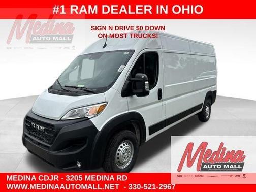 Bright White Clearcoat 2026 RAM ProMaster 2500 High Roof