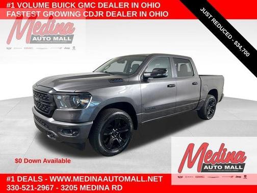 Granite Crystal Clearcoat Metallic 2023 RAM 1500 Big Horn