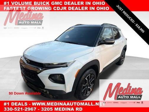 Summit White 2021 Chevrolet Trailblazer ACTIV