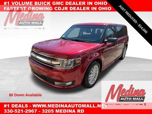 Ruby Red Metallic Tinted Clearcoat 2016 Ford Flex SEL
