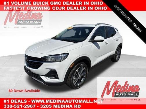 Summit White 2023 Buick Encore GX Select