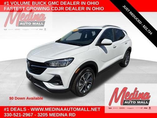 Summit White 2023 Buick Encore GX Select