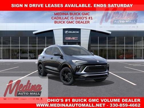 Ebony Twilight Metallic 2026 Buick Encore GX Sport Touring