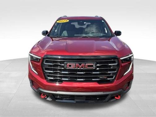 Volcanic Red 2025 GMC Acadia AT4