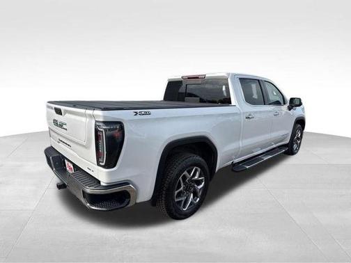 White Frost Tri-Coat 2023 GMC Sierra 1500 SLT