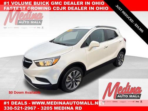 Summit White 2022 Buick Encore Preferred