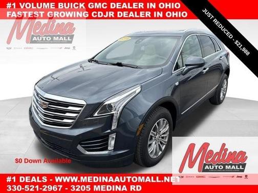 Shadow Metallic 2019 Cadillac XT5 Luxury
