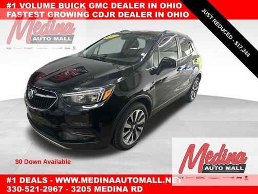 Ebony Twilight Metallic 2022 Buick Encore Preferred