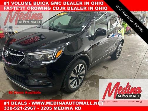 Ebony Twilight Metallic 2022 Buick Encore Preferred