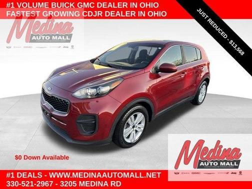 Hyper Red 2019 Kia Sportage LX