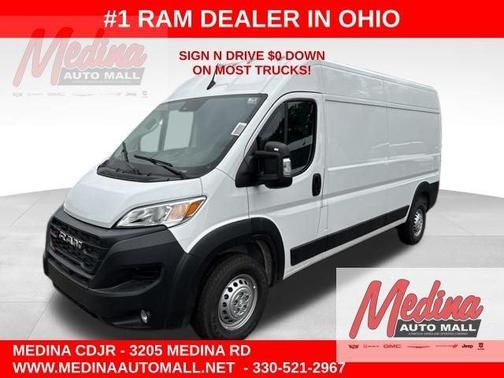 Bright White Clearcoat 2026 RAM ProMaster 2500 High Roof