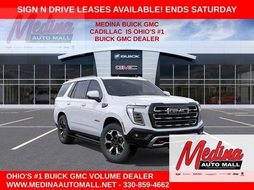 Summit White 2026 GMC Yukon AT4