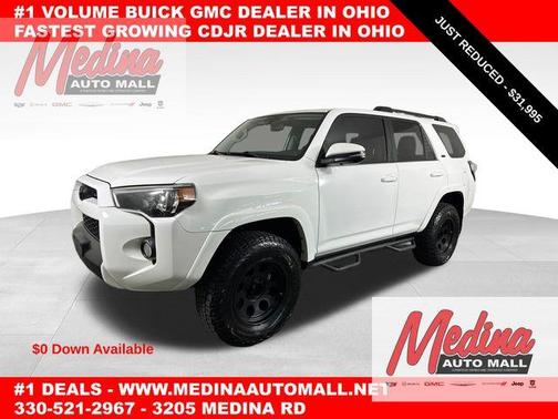 Super White 2019 Toyota 4Runner SR5 Premium