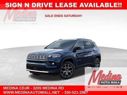 Fathom Blue Pearlcoat 2026 Jeep Compass Limited